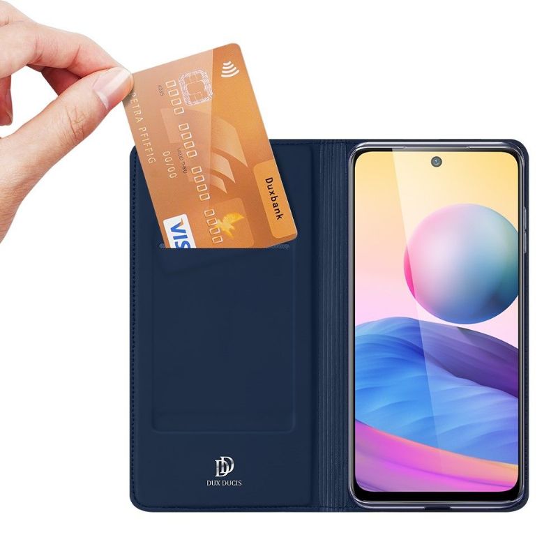 Pouzdra Na Xiaomi Redmi Note 10 5G / Poco M3 Pro Obchodní Saténový Efekt