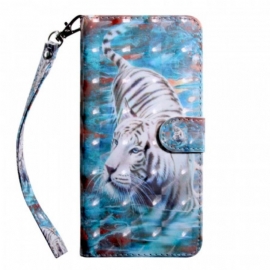 Flipové Pouzdro Na OnePlus 10 Pro 5G Na Lana Tanga Tiger