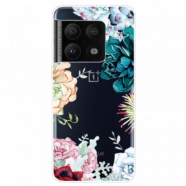 Kryt Na OnePlus 10 Pro 5G Bezešvé Akvarel Květiny