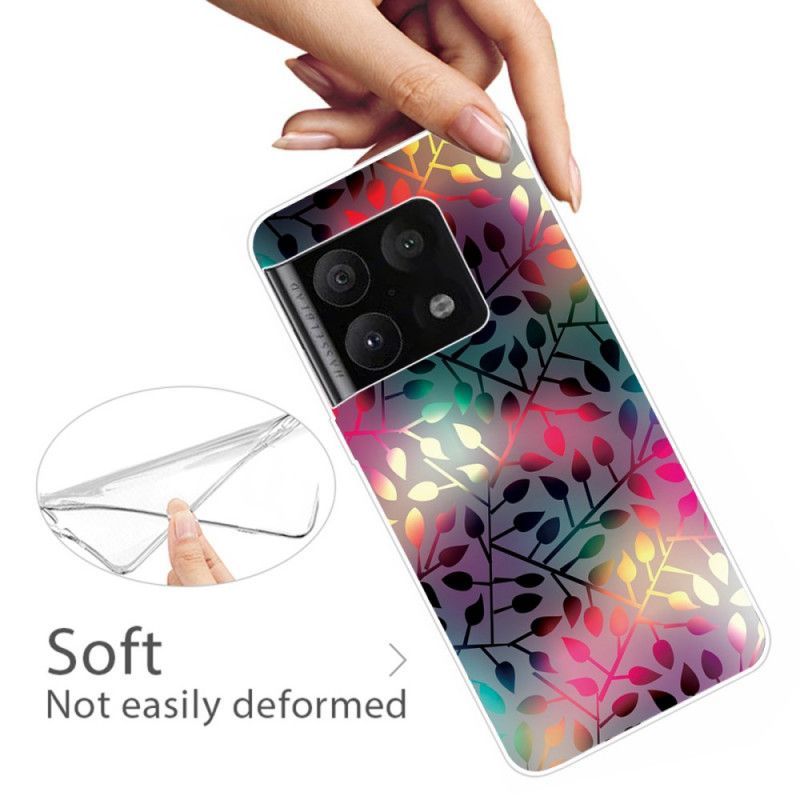 Kryt Na OnePlus 10 Pro 5G Neonové Listy