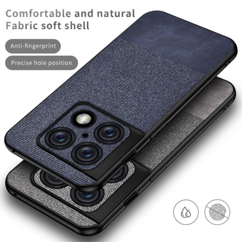 Kryt Na OnePlus 10 Pro 5G Umělá Kůže S Dvojitou Texturou