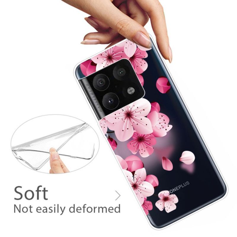 Kryt Na OnePlus 10 Pro 5G Čistý Růžový Květ