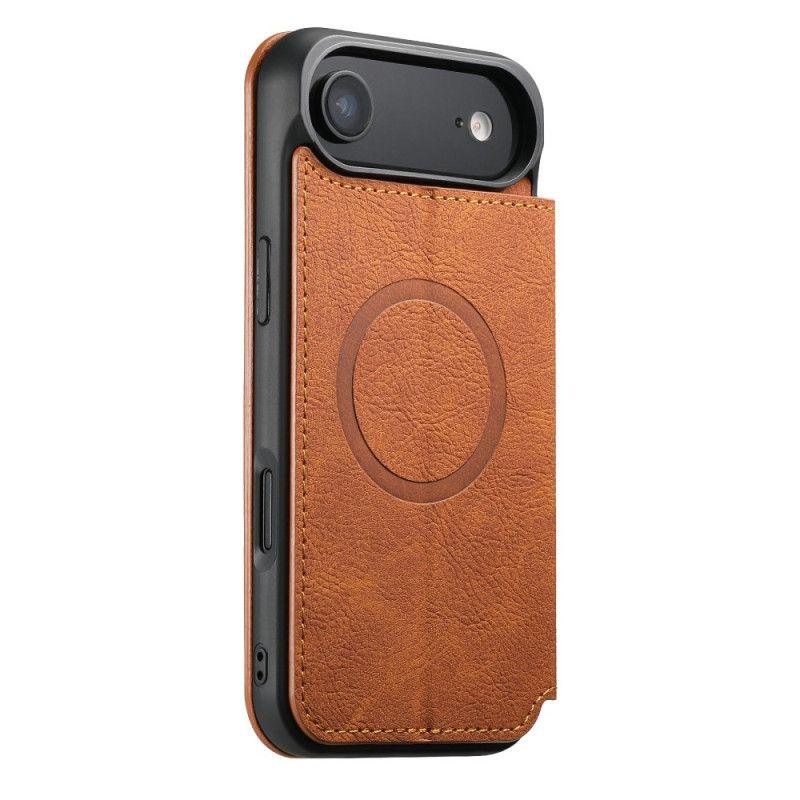 Kožené Pouzdro Folio iPhone Air Ultra Tenký Magsafe Suteni