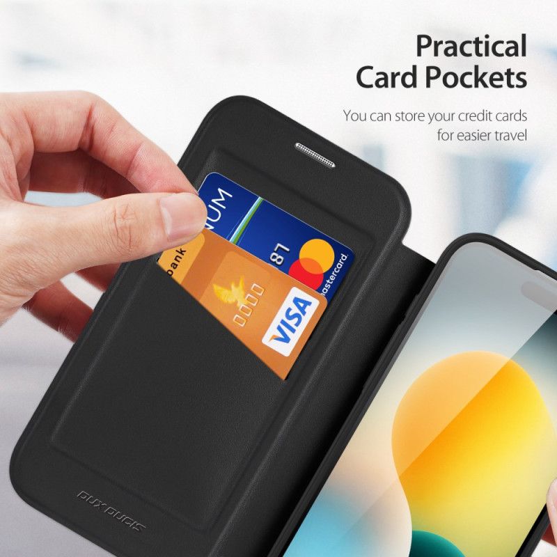 Kožené Pouzdro iPhone Air Kryty Na Mobil Magsafe Skin X Pro Series Dux Ducis