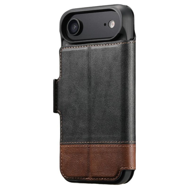 Kožený Kryt iPhone Air Dvoubarevné Odnímatelné Pouzdro Magsafe Suteni