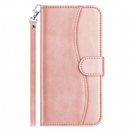 Kožený Kryt iPhone Air S Design S Popruhem