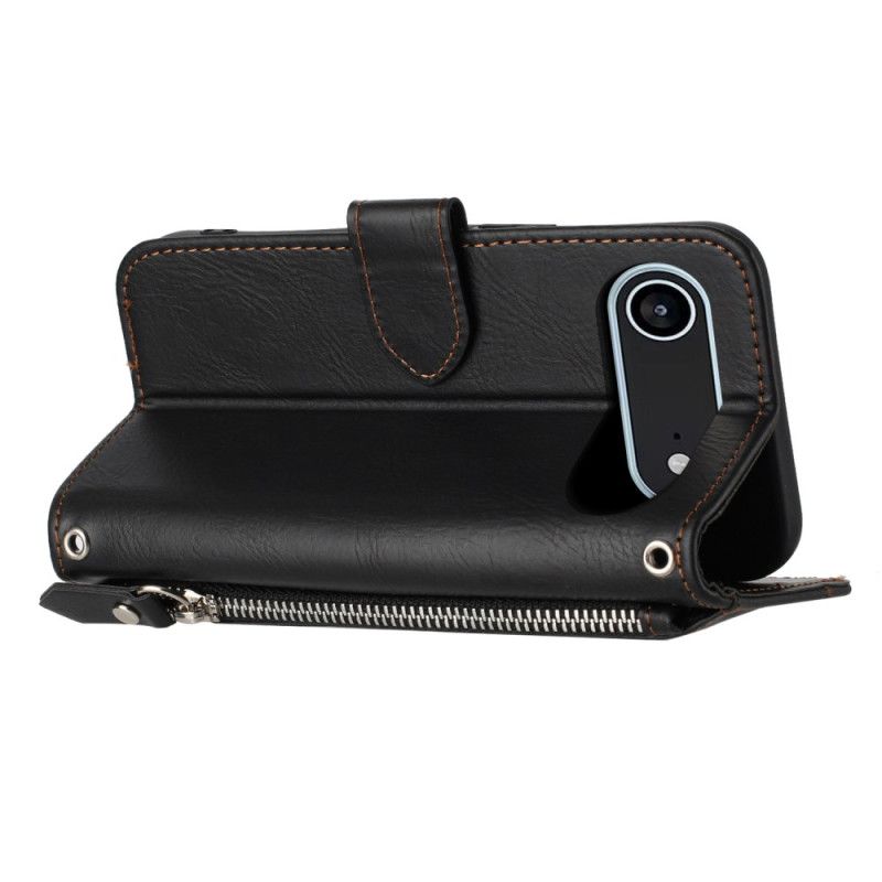 Kožený Kryt Na iPhone Air Retro Peněženka