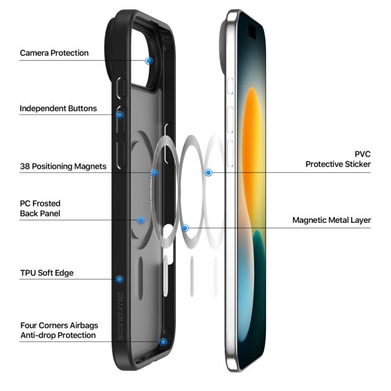 Kryt iPhone Air Řada Magsafe Yind Dux Ducis