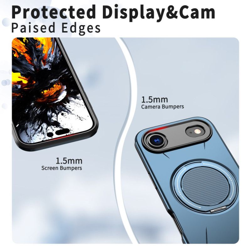 Kryt Na iPhone Air Magsafe S Otočným Držákem V Metalickém Stylu