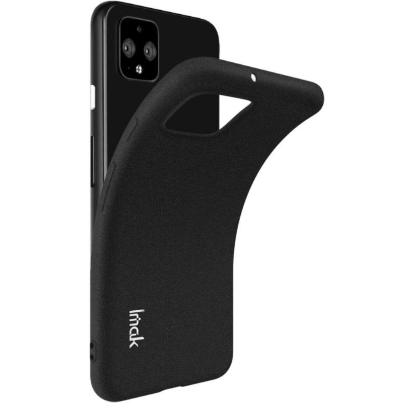 Google Pixel 4 Xl – Pouzdro Se Stojánkem + Tvrzené Sklo – Matná Černá