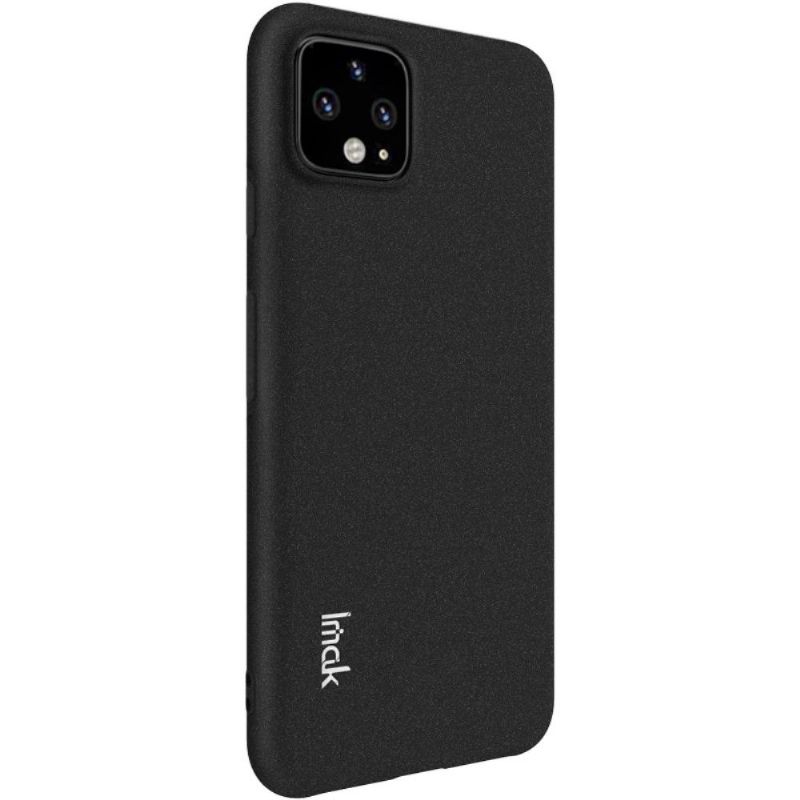 Google Pixel 4 Xl – Pouzdro Se Stojánkem + Tvrzené Sklo – Matná Černá