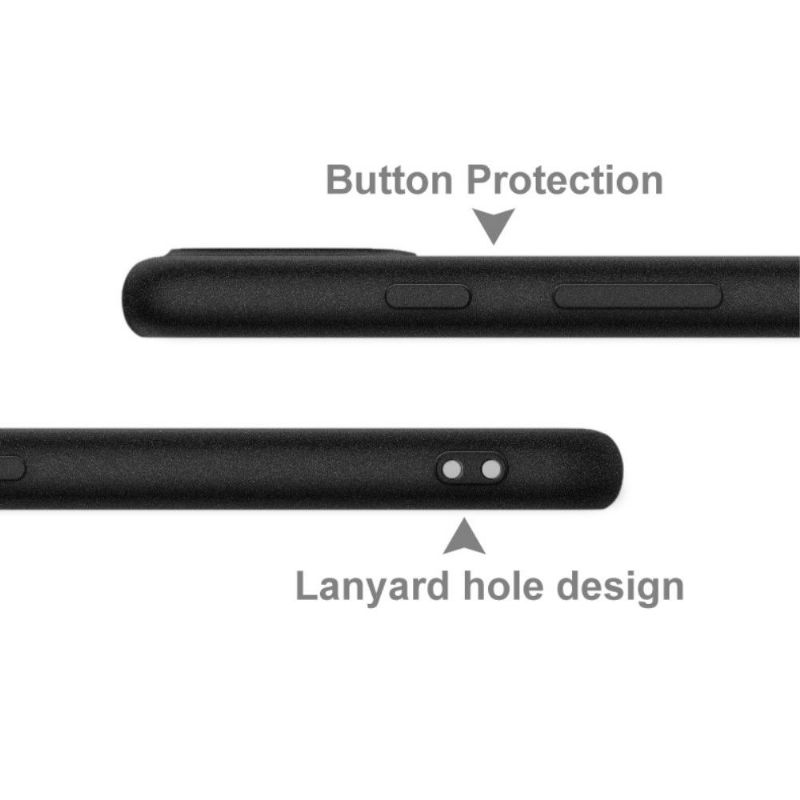 Google Pixel 4 Xl – Pouzdro Se Stojánkem + Tvrzené Sklo – Černý Kov