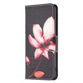 Flipové Pouzdro Na Xiaomi 13 Lite Růžový Květ
