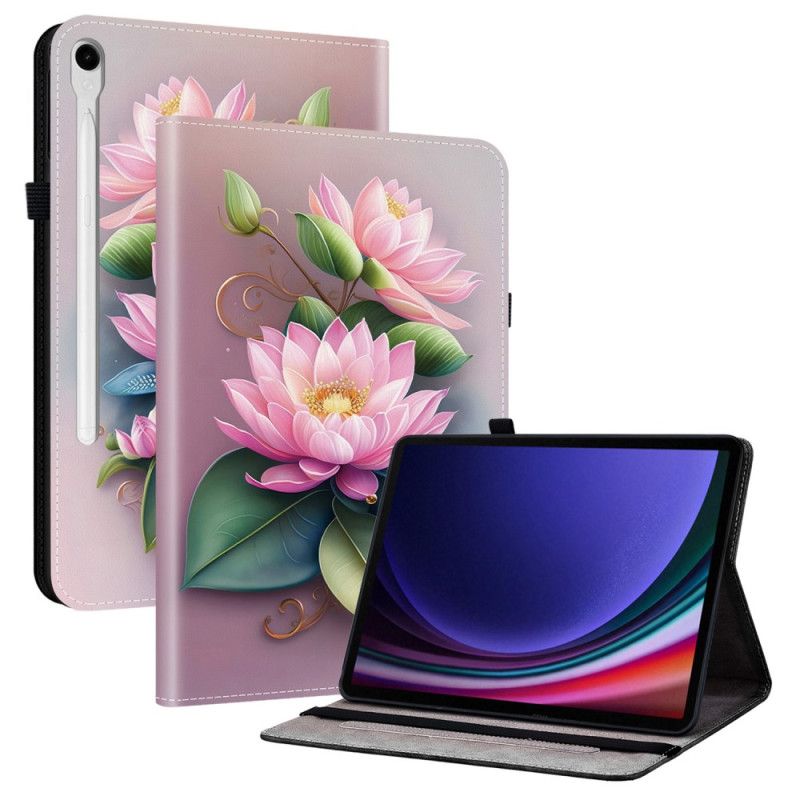 Pouzdro Na Samsung Galaxy Tab S10 Fe Design Lotosu