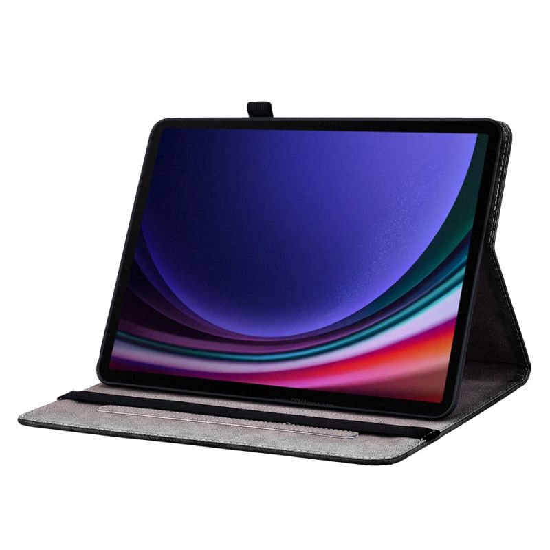 Pouzdro Na Samsung Galaxy Tab S10 Fe Černá Orchidej