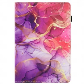 Pouzdro Samsung Galaxy Tab S10 Fe Mramorový Duch