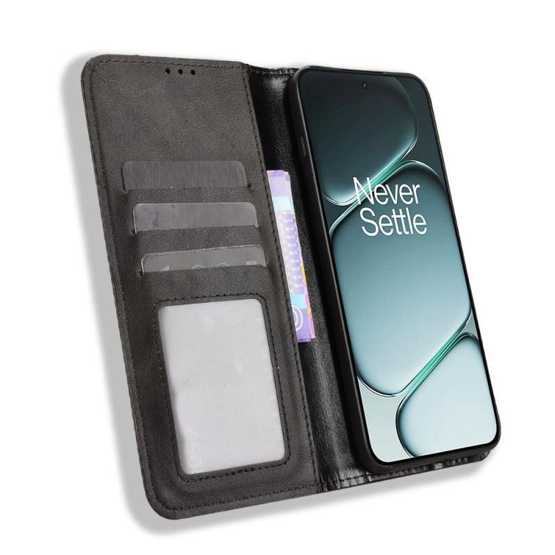 Kožené Pouzdro Folio Na Oneplus 15r Vintage Okraj