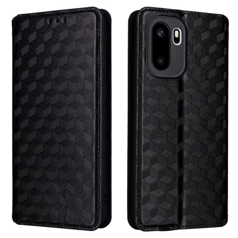 Kožené Pouzdro Folio Oneplus 15r Diamantový Vzor