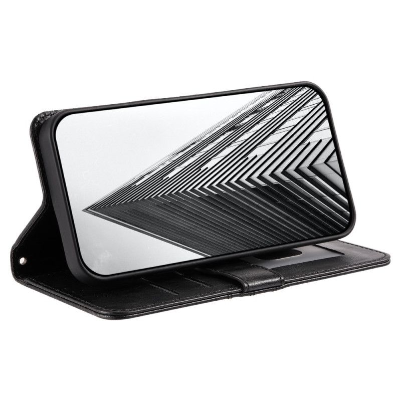 Peněženková Pouzdra Oneplus 15r Kryty Na Mobil 6 Slotů Na Karty A Šňůrka Na Krk