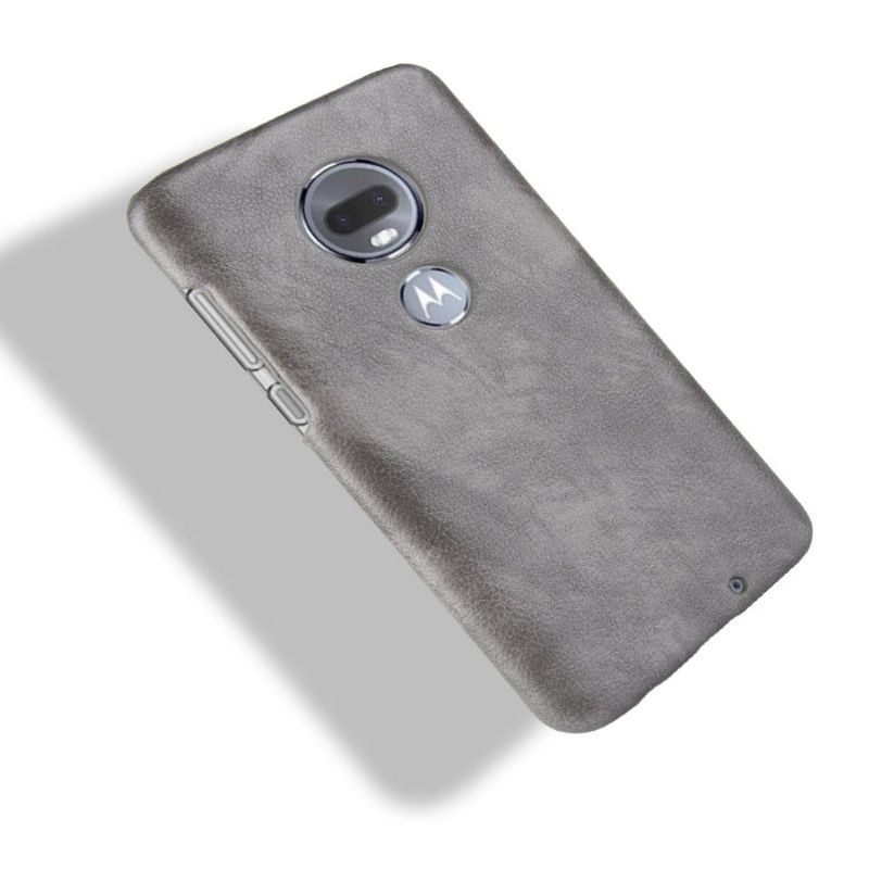 Kryt Na Motorola Moto G7 Kožený Efekt