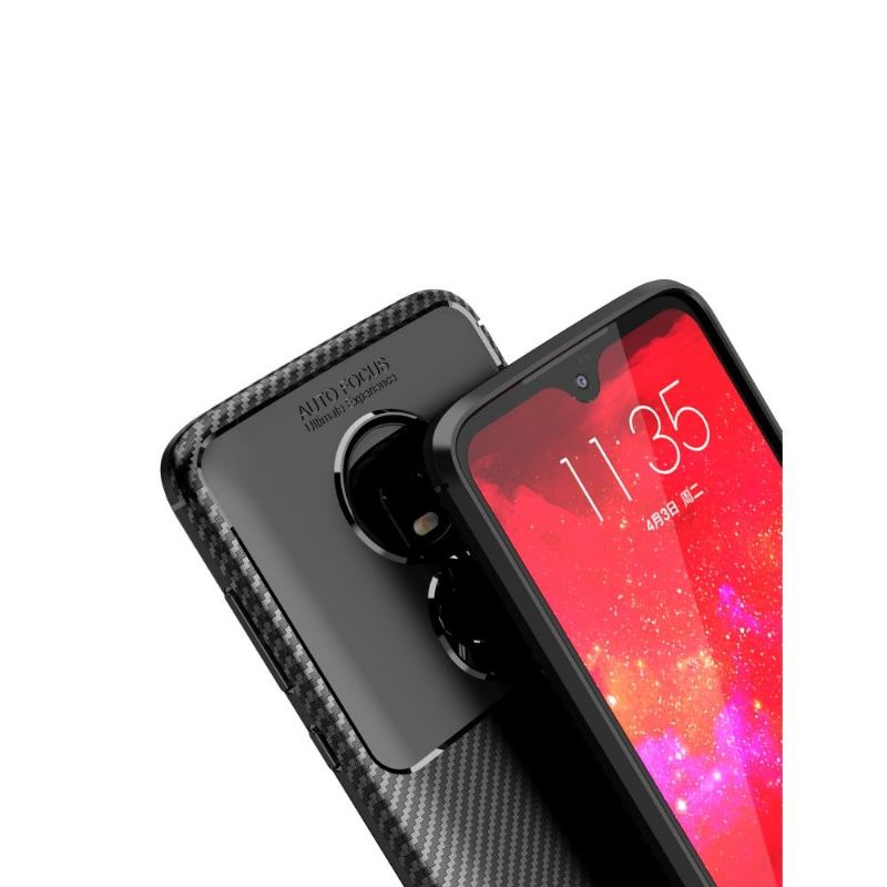 Kryt Na Motorola Moto G7 Uhlíkový Gel