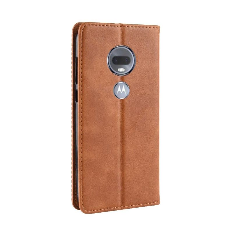 Pouzdra Na Motorola Moto G7 Kožený Styl Le Cirénius