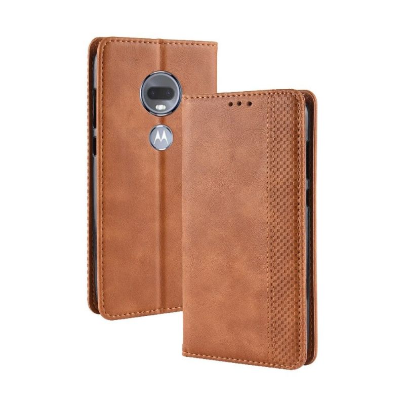 Pouzdra Na Motorola Moto G7 Kožený Styl Le Cirénius