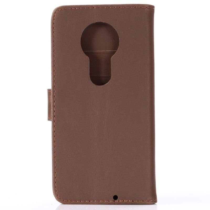 Pouzdra Na Motorola Moto G7 Retro Umělá Kůže