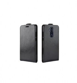 Flipové Pouzdro Na Nokia 8.1 Kožené Pouzdro Vertikální Umělá Kůže