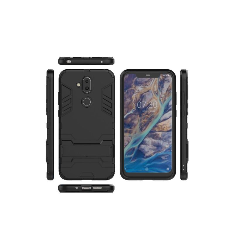 Kryt Na Nokia 8.1 Cool Guard Odolný Proti Nárazům S Integrovaným Stojanem