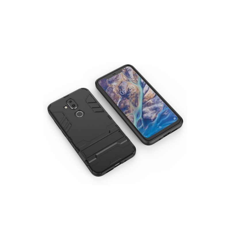 Kryt Na Nokia 8.1 Cool Guard Odolný Proti Nárazům S Integrovaným Stojanem