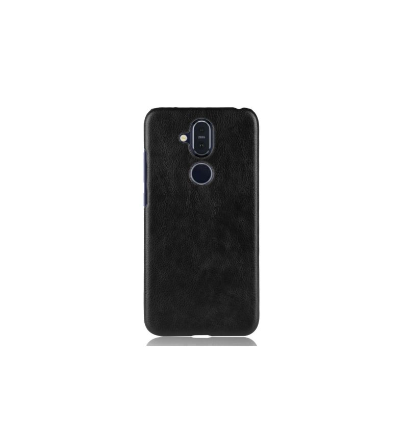 Kryt Na Nokia 8.1 Prémiový Kožený Efekt