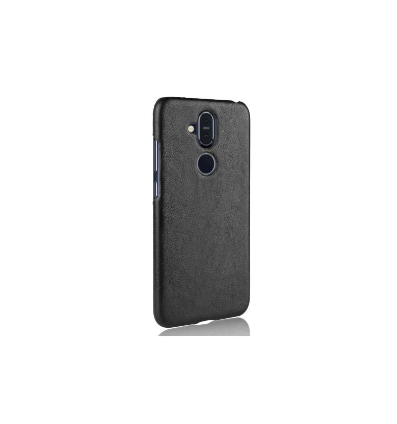 Kryt Na Nokia 8.1 Prémiový Kožený Efekt
