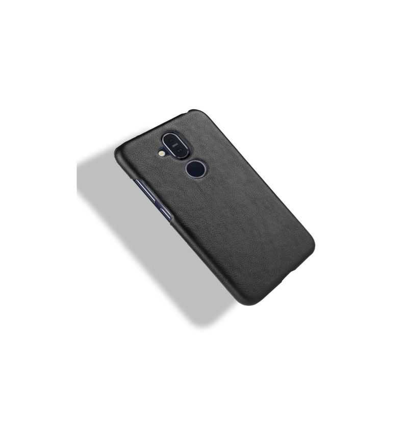 Kryt Na Nokia 8.1 Prémiový Kožený Efekt