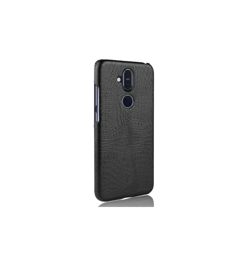 Kryt Na Nokia 8.1 Struktura Krokodýlí Kůže S Efektem Kůže