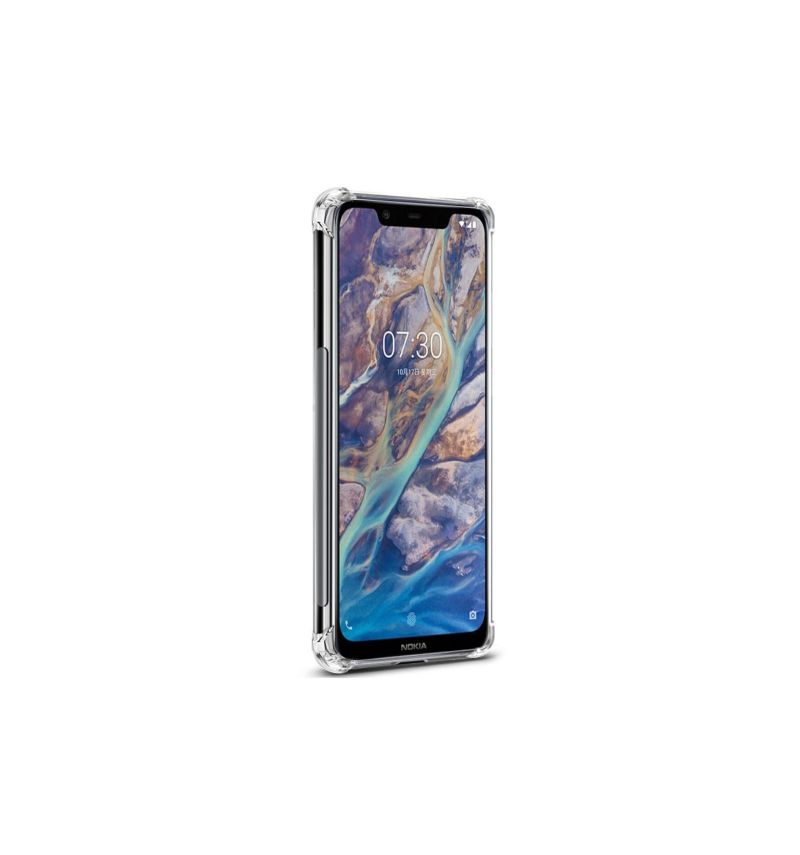 Kryty Na Mobil Na Nokia 8.1 Transparentní Ochrana Třídy