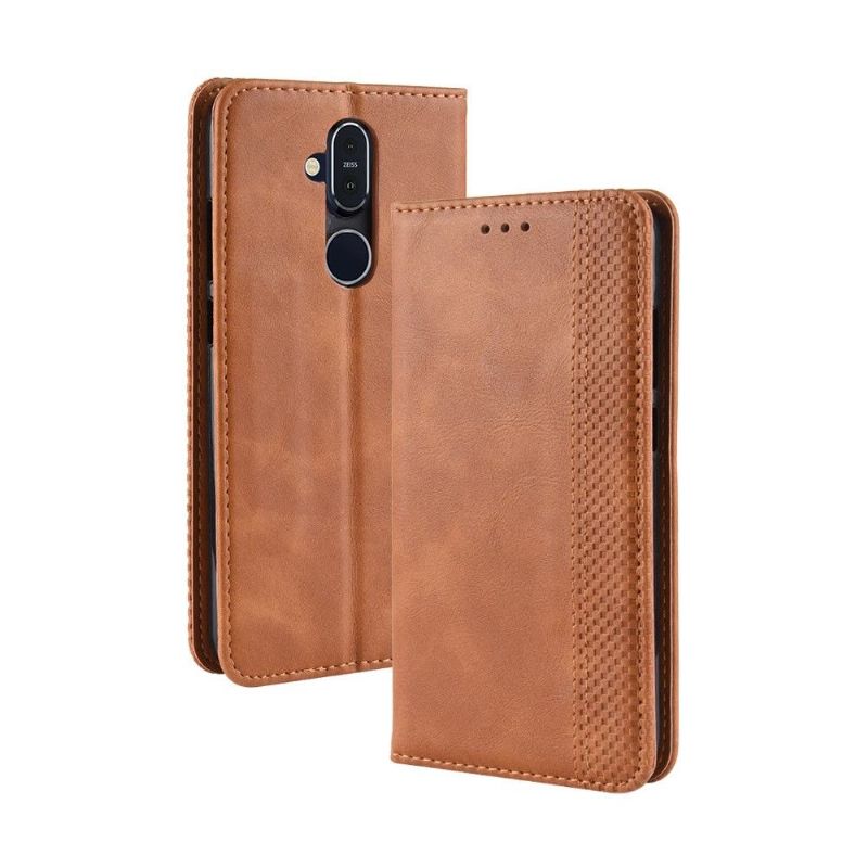 Pouzdra Na Nokia 8.1 Kožený Styl Le Cirénius