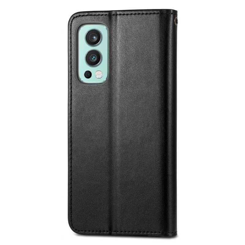 Flipové Pouzdro Na OnePlus Nord 2 5G Držák Na Karty Z Umělé Kůže Indila