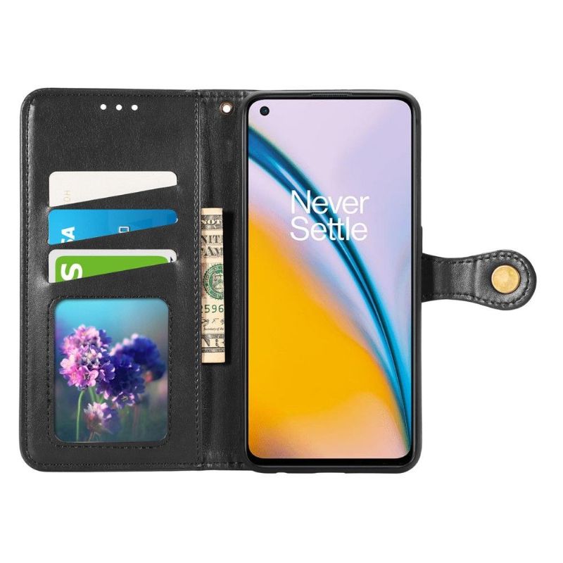 Flipové Pouzdro Na OnePlus Nord 2 5G Držák Na Karty Z Umělé Kůže Indila