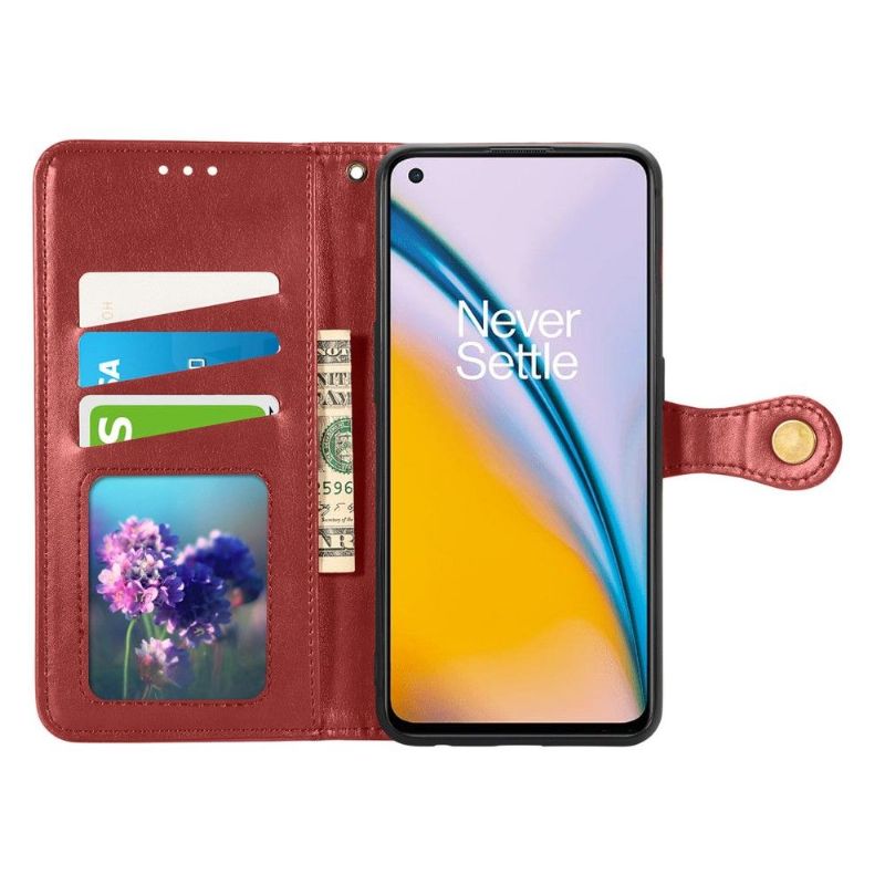 Flipové Pouzdro Na OnePlus Nord 2 5G Držák Na Karty Z Umělé Kůže Indila