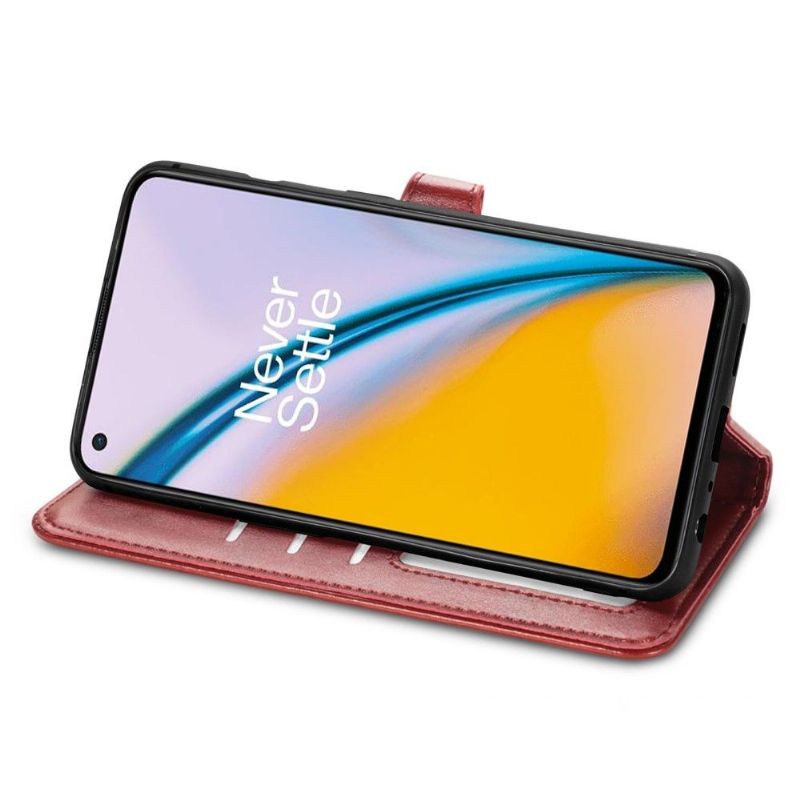Flipové Pouzdro Na OnePlus Nord 2 5G Držák Na Karty Z Umělé Kůže Indila