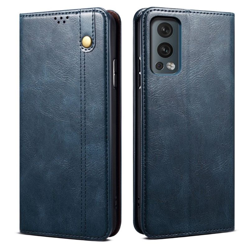 Flipové Pouzdro Na OnePlus Nord 2 5G Ernestine Odkryté Švy