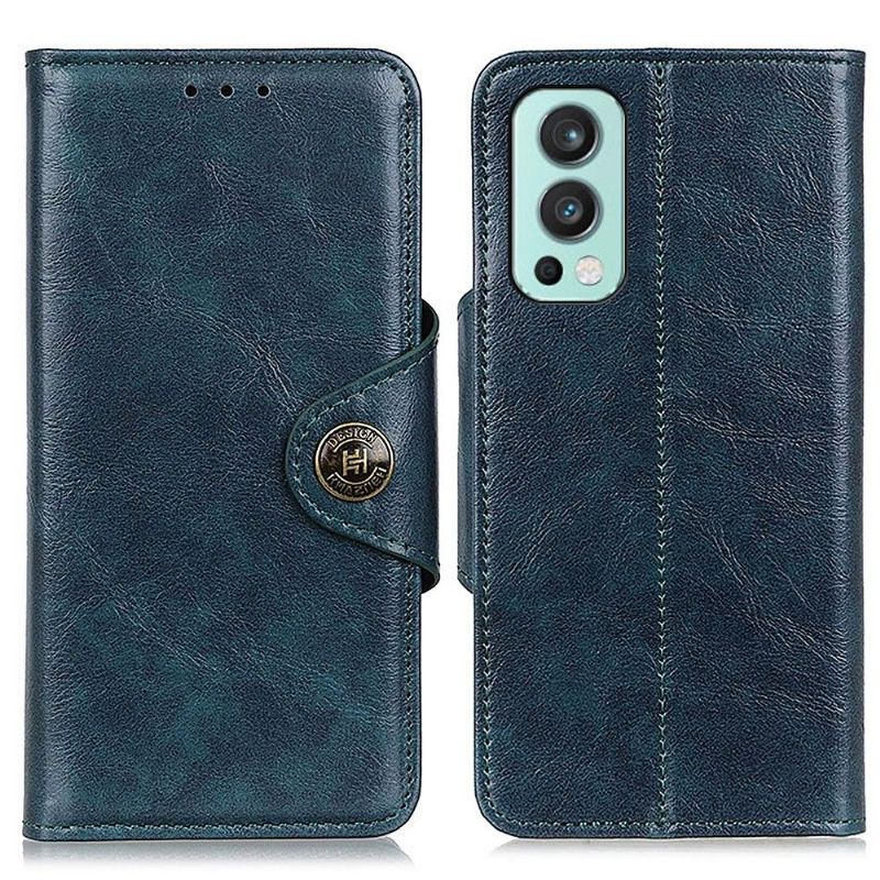 Flipové Pouzdro Na OnePlus Nord 2 5G Khazneh Design Essential