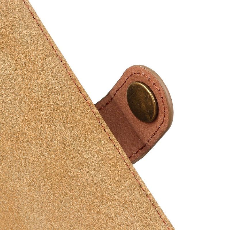 Flipové Pouzdro Na OnePlus Nord 2 5G Khazneh Retro Kožený Efekt