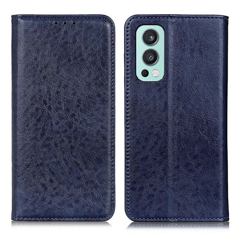 Flipové Pouzdro Na OnePlus Nord 2 5G Kožené Pouzdro Simone Ve Věku