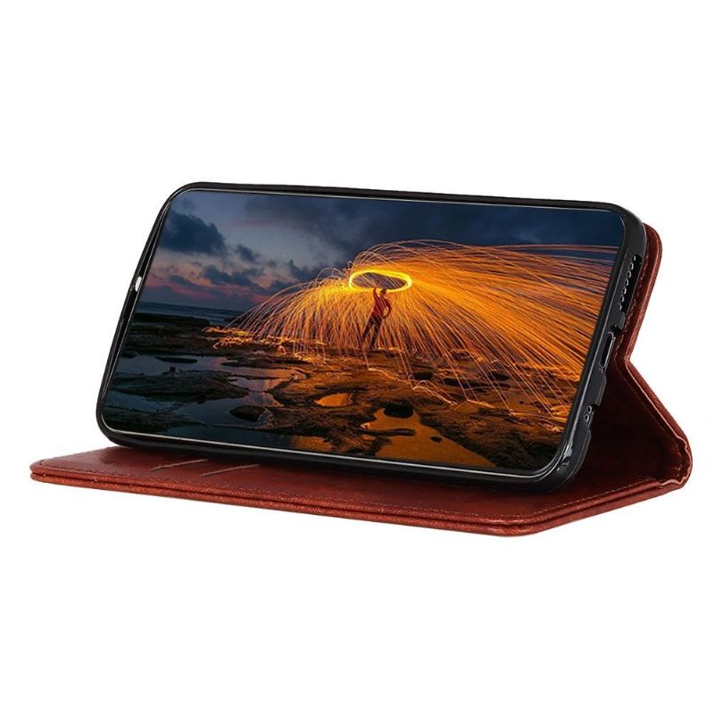 Flipové Pouzdro Na OnePlus Nord 2 5G Kožené Pouzdro Simone Ve Věku