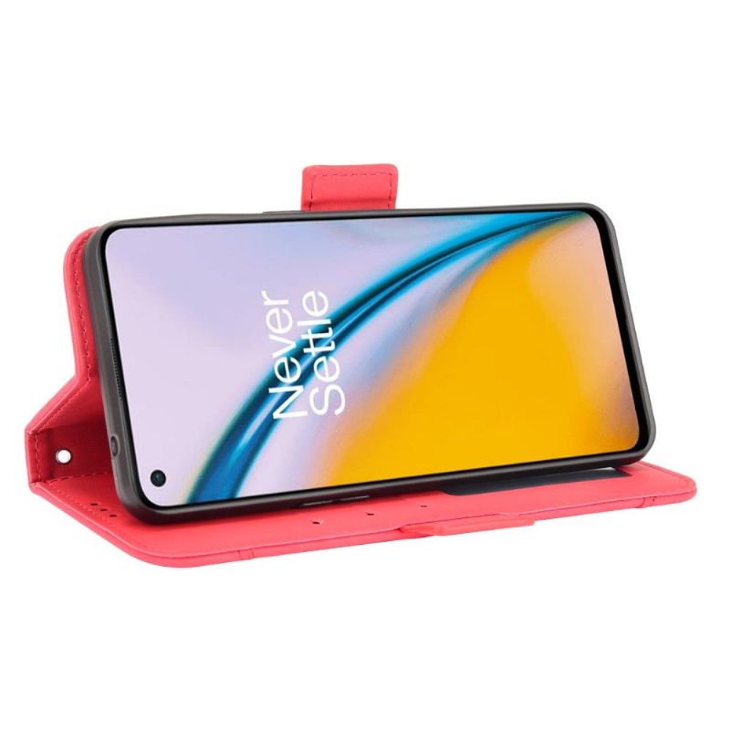 Flipové Pouzdro Na OnePlus Nord 2 5G Premium S Držitelem Karty