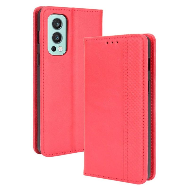 Kožené Pouzdro Folio Na OnePlus Nord 2 5G Kožený Styl Cirénius