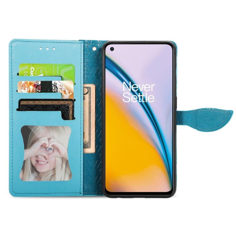 Kožené Pouzdro Na OnePlus Nord 2 5G List Mandaly