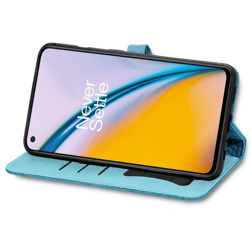 Kožené Pouzdro Na OnePlus Nord 2 5G List Mandaly